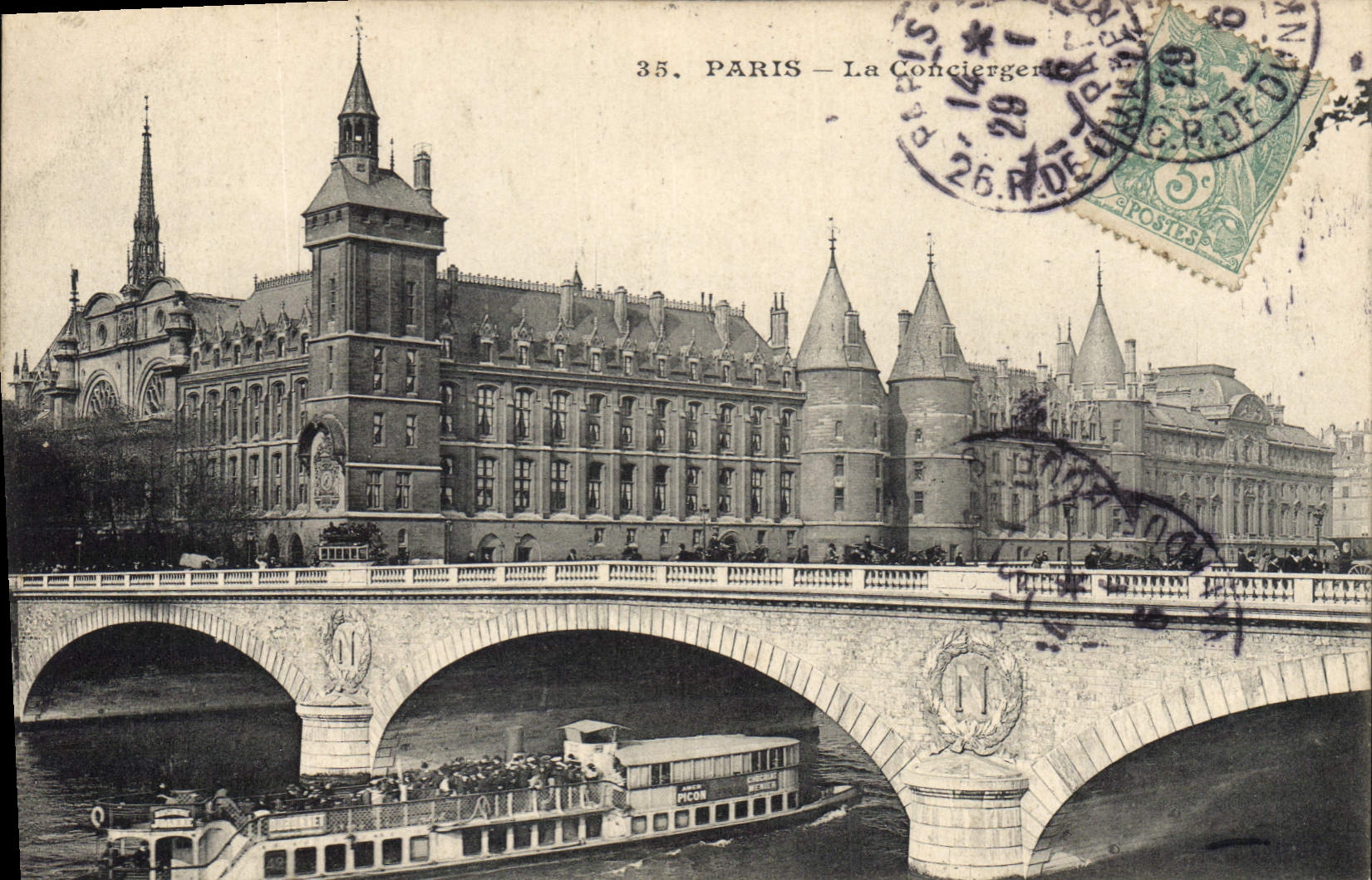 CPA Paris La Conciergerie 