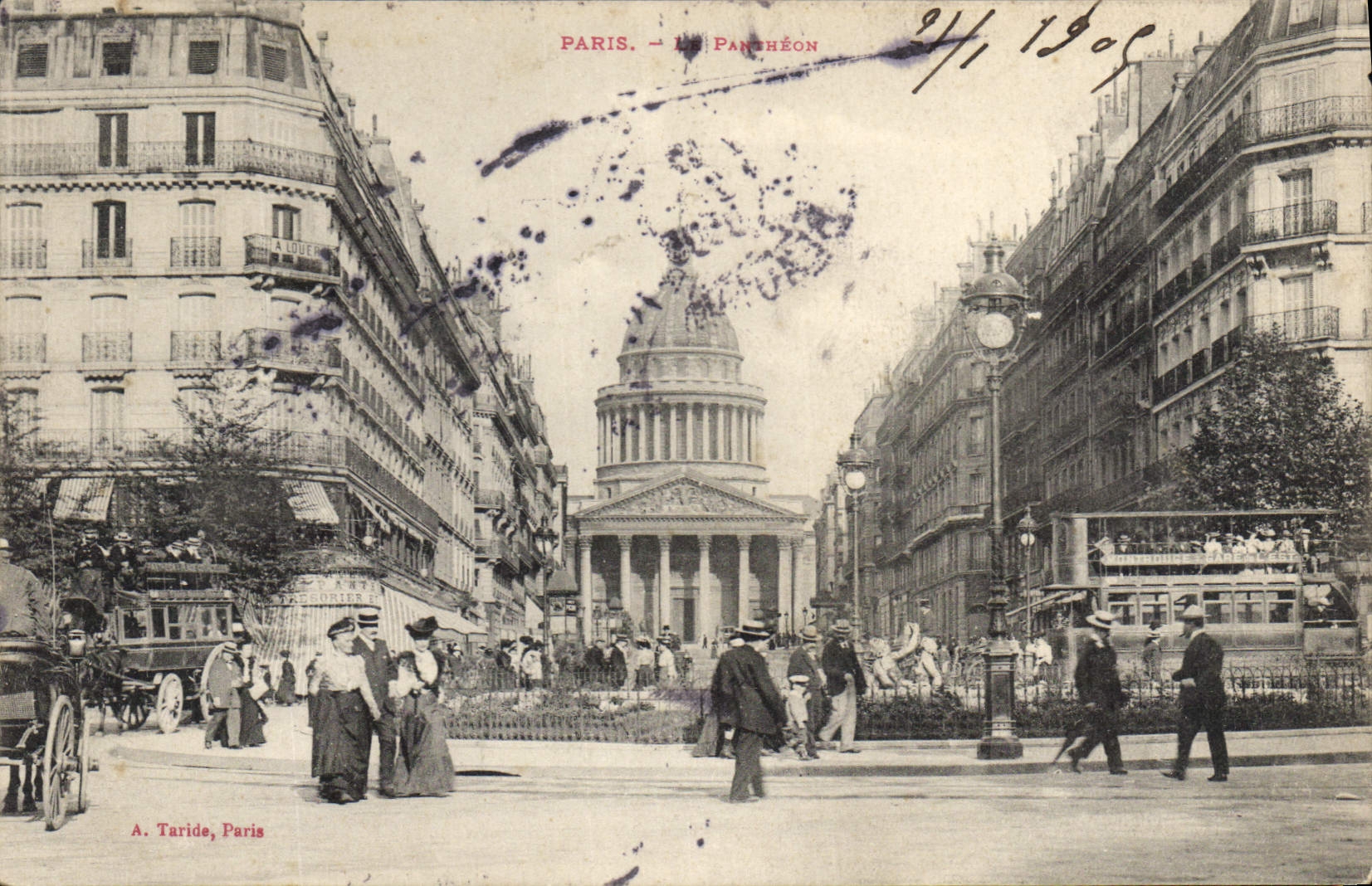 CPA Paris Le Pantheon 