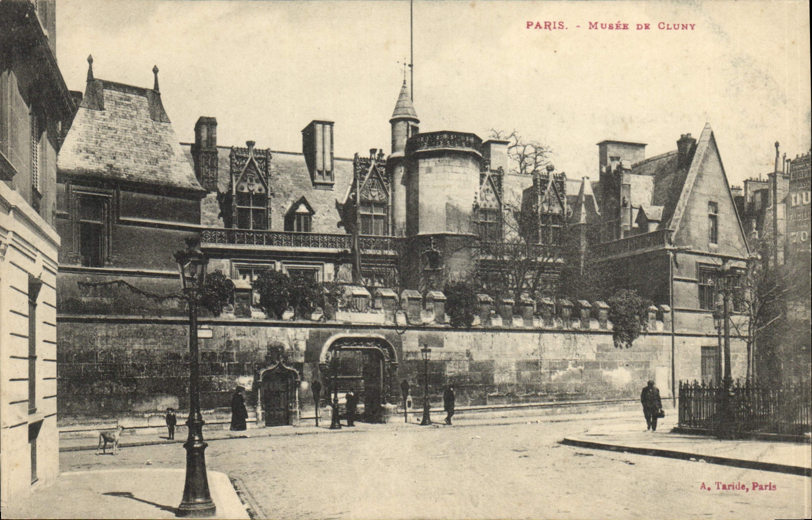 CPA Paris Musee de Cluny 