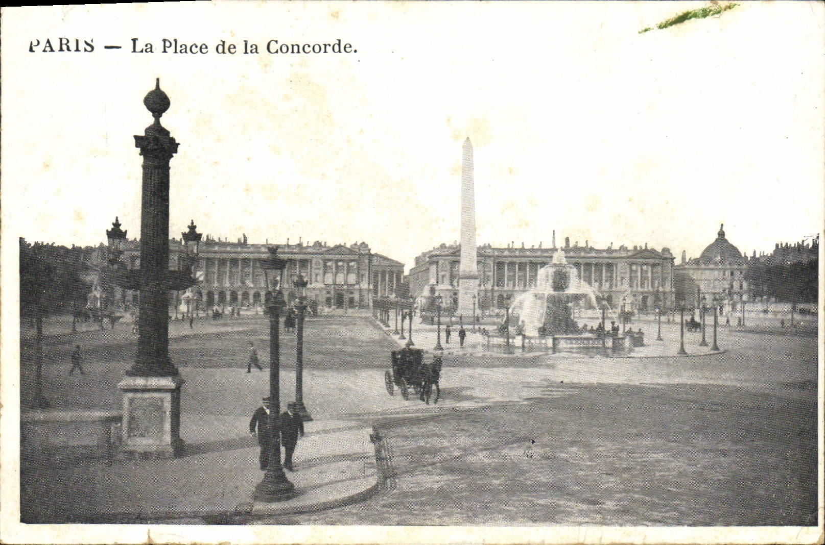 CPA Paris La Place de la Concorde