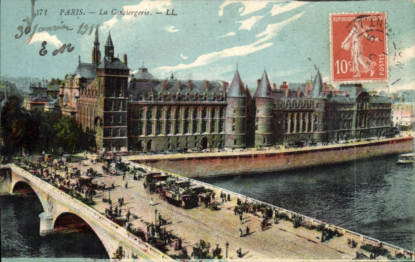 CPA Paris La Conciergerie 