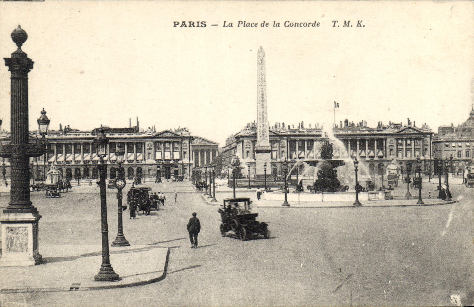 CPA Paris La Place de la Concorde