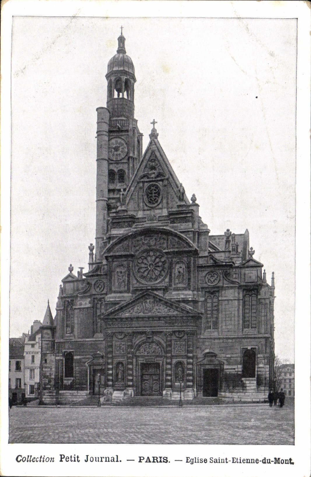 CPA Collection Petit journal Paris Eglise Saint etienne du Mont