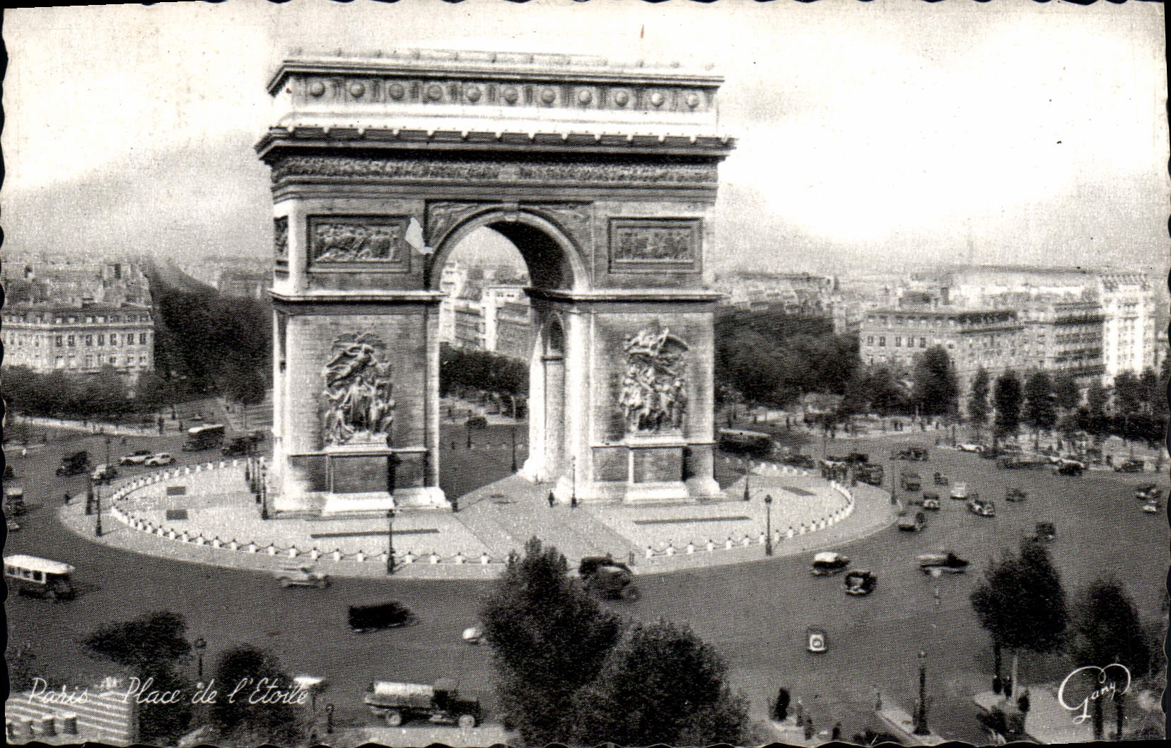CPA Paris Place de l'Etoile 