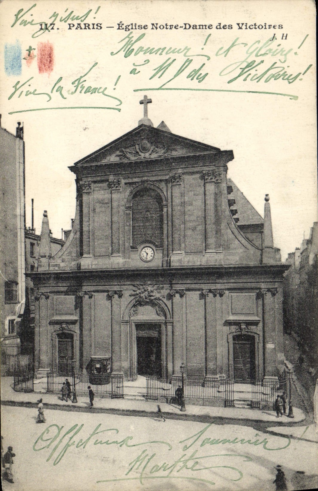 CPA Paris Eglise Notre Dame des Victores