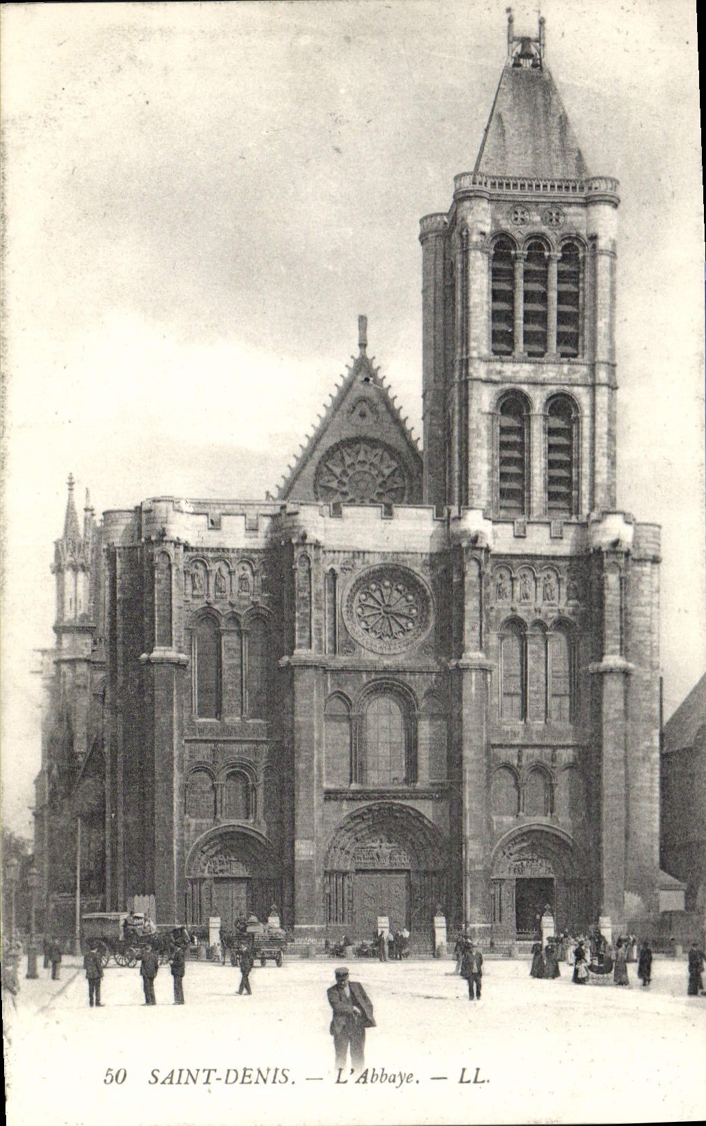 CPA Saint Denis l'Abbaye 