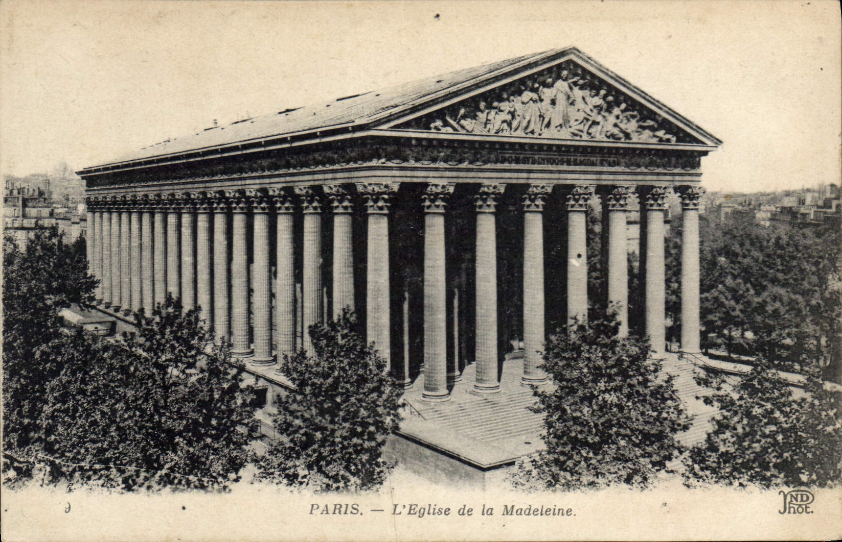 CPA Paris l'Eglise de la Madeleine 