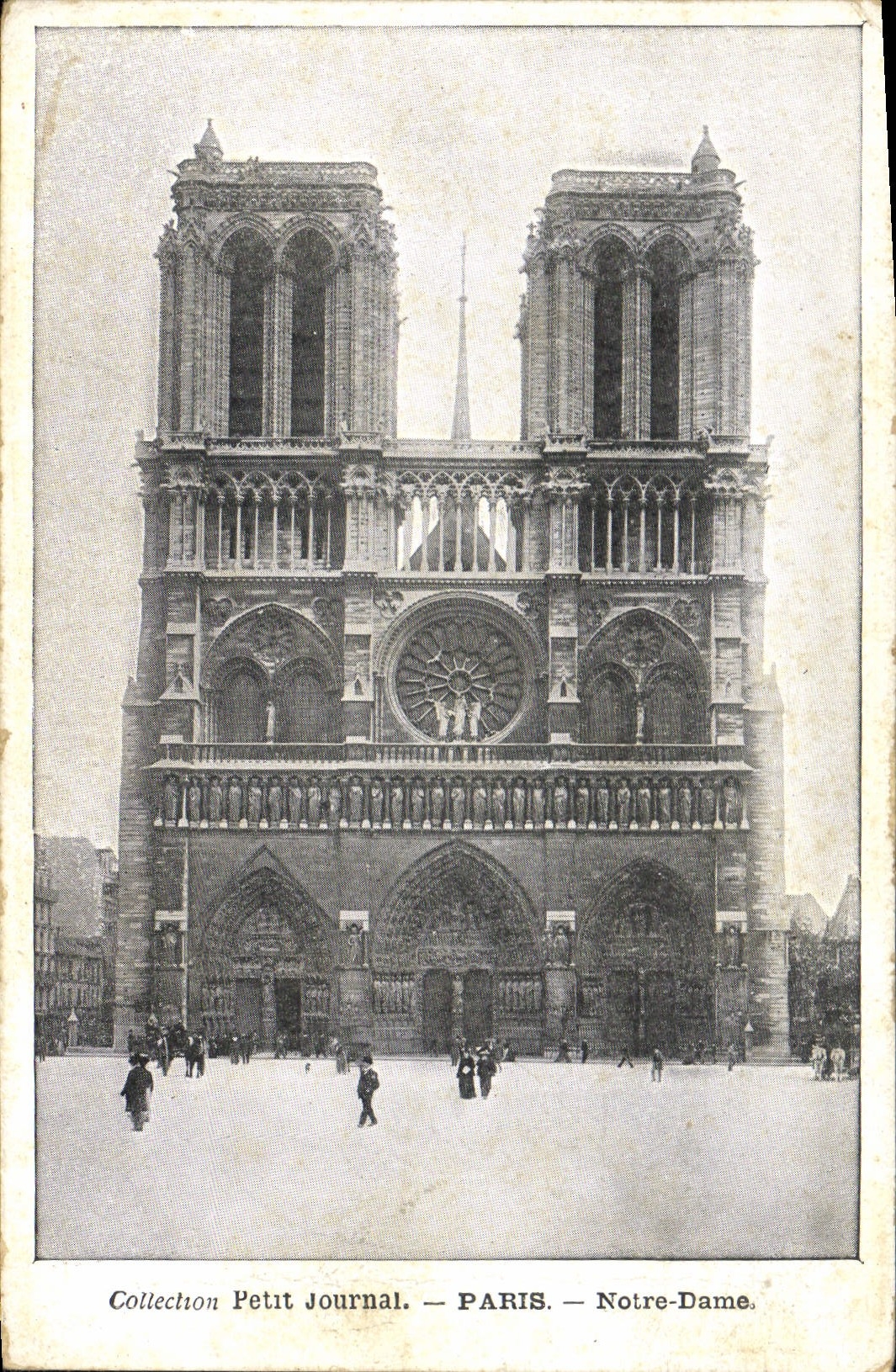 CPA Petit Journal Paris Notre Dame