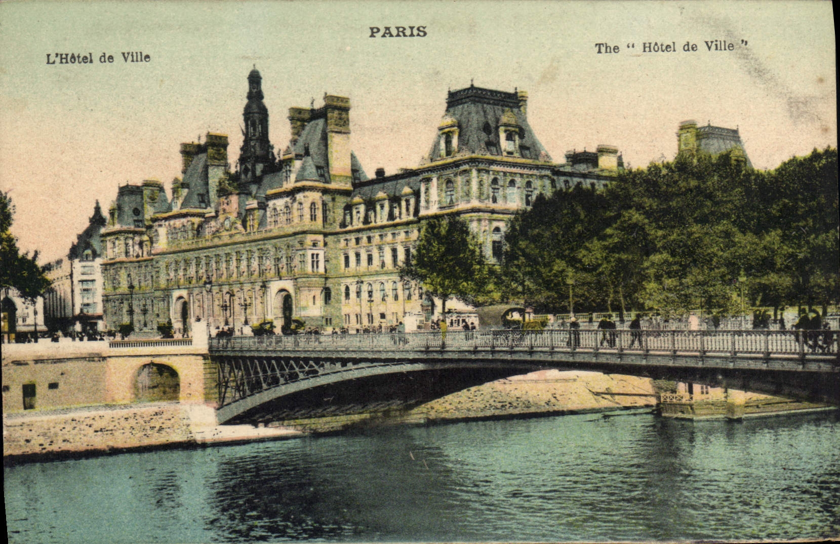 CPA Paris L'Hotel de Ville