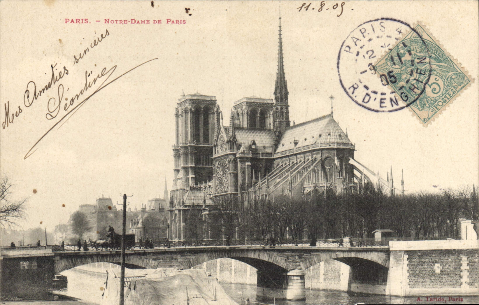 CPA Paris Notre Dame du Paris
