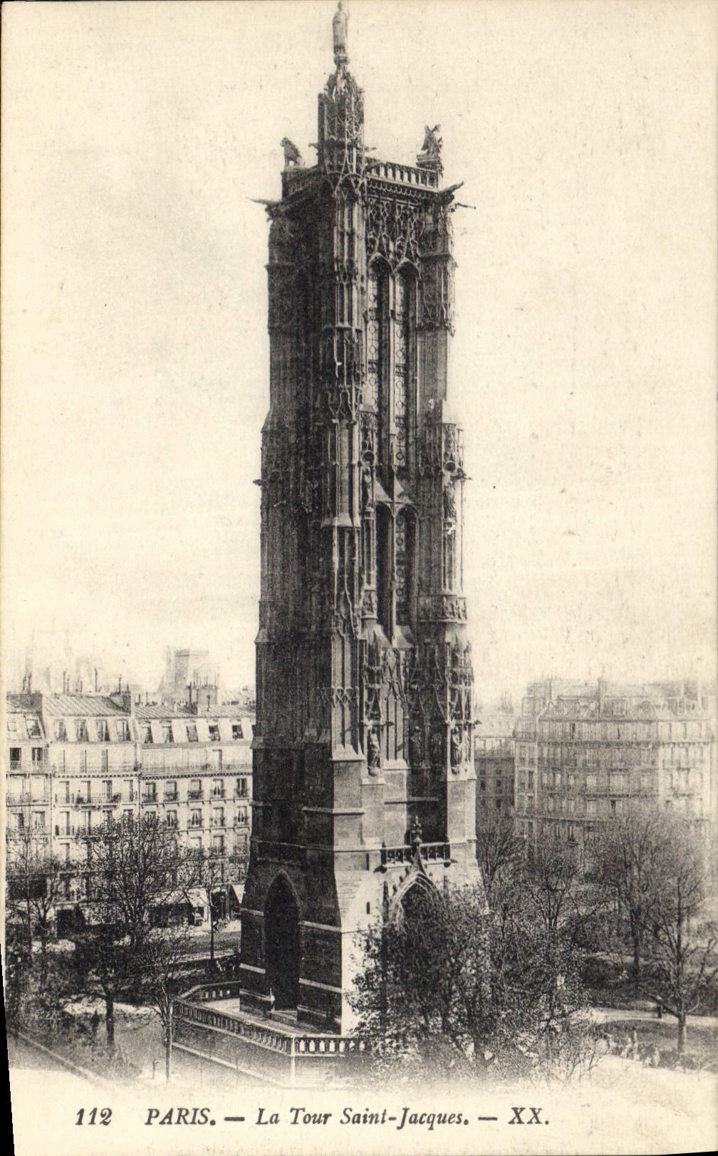CPA Paris La Tour Saint Jacques 