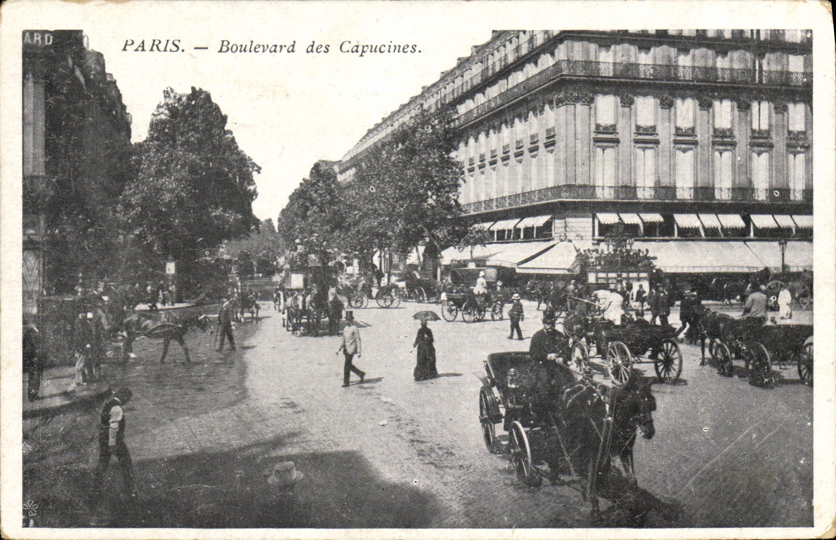 CPA Paris Boulevard des Capucines 