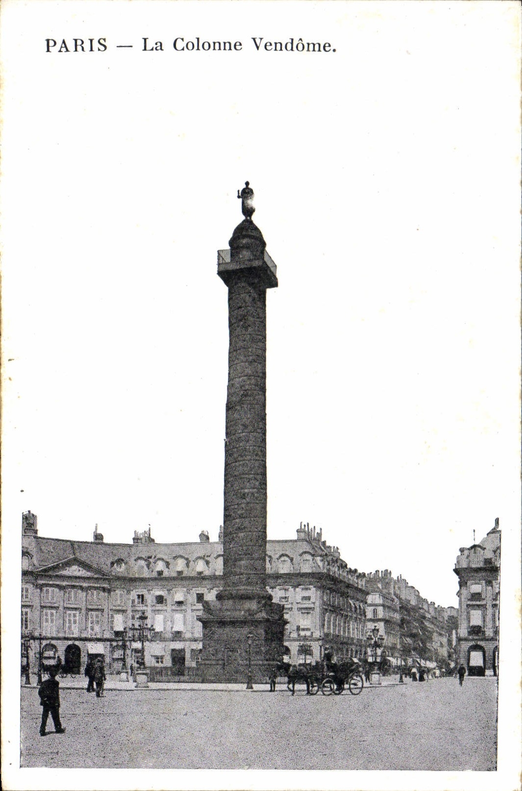 CPA Paris La Colonne Vendome 
