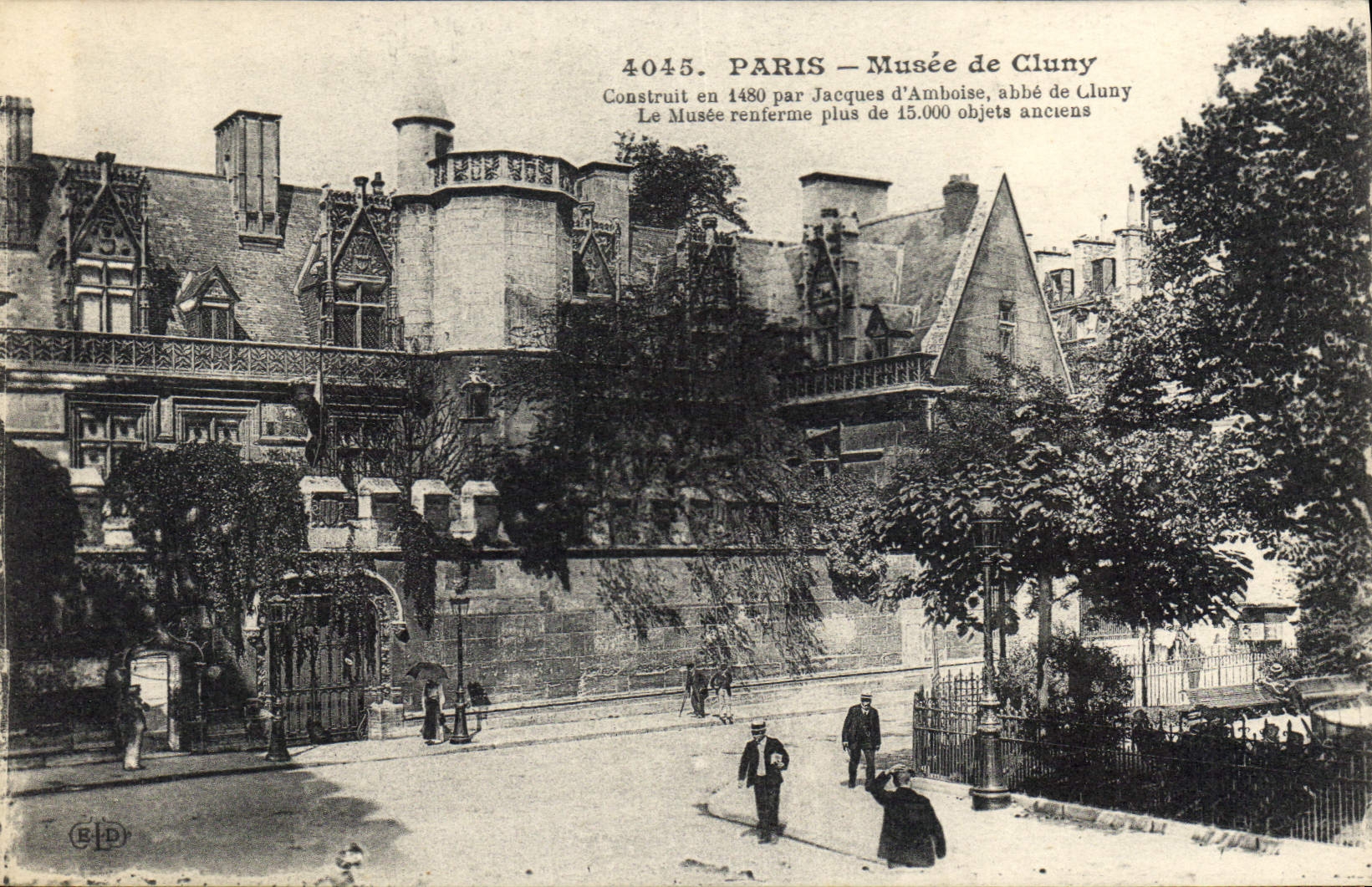 CPA Paris Musee de Cluny 