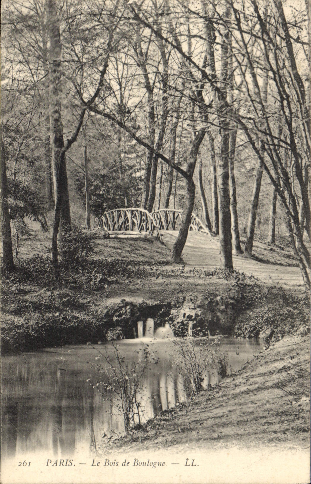 CPA Paris Le Bois de Boulogne 