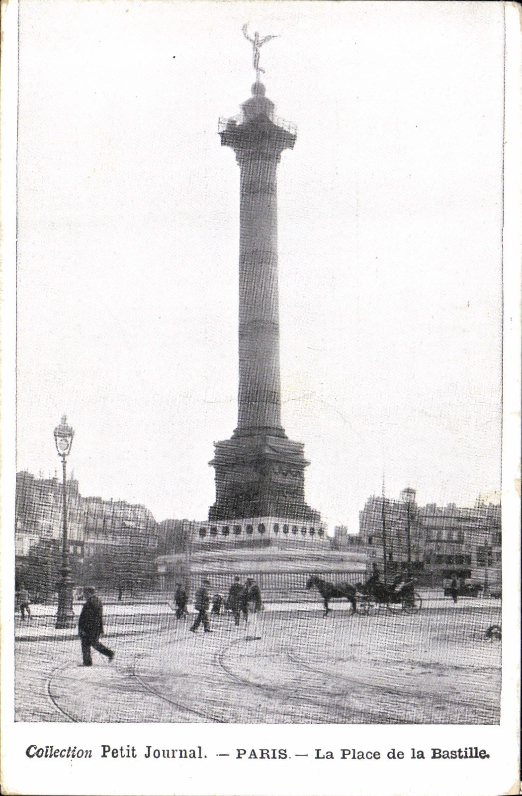 CPA Paris La Place de la Bastille
