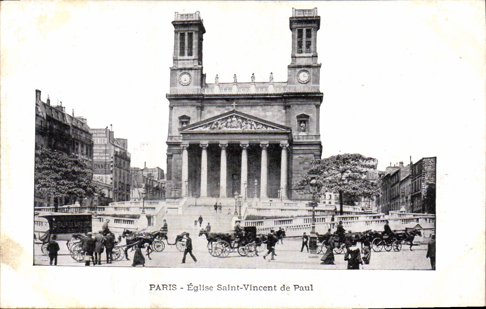 CPA Paris Eglise Saint Vincent de Paul 