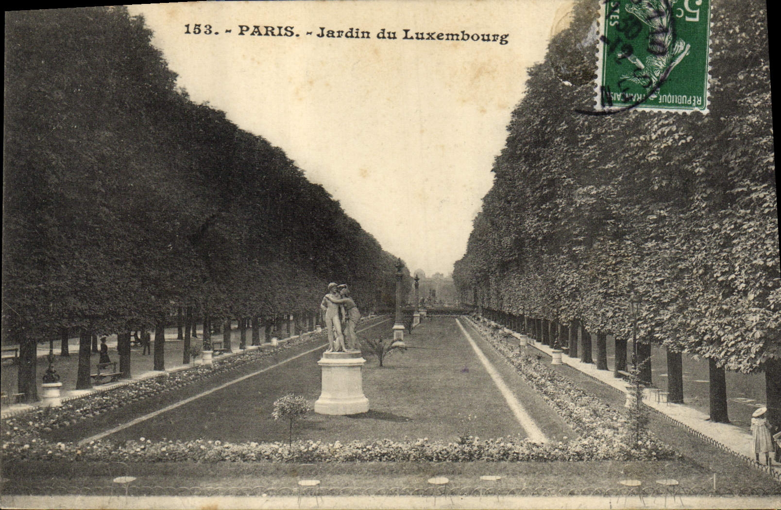 CPA Paris Jardin du Luxembourg 