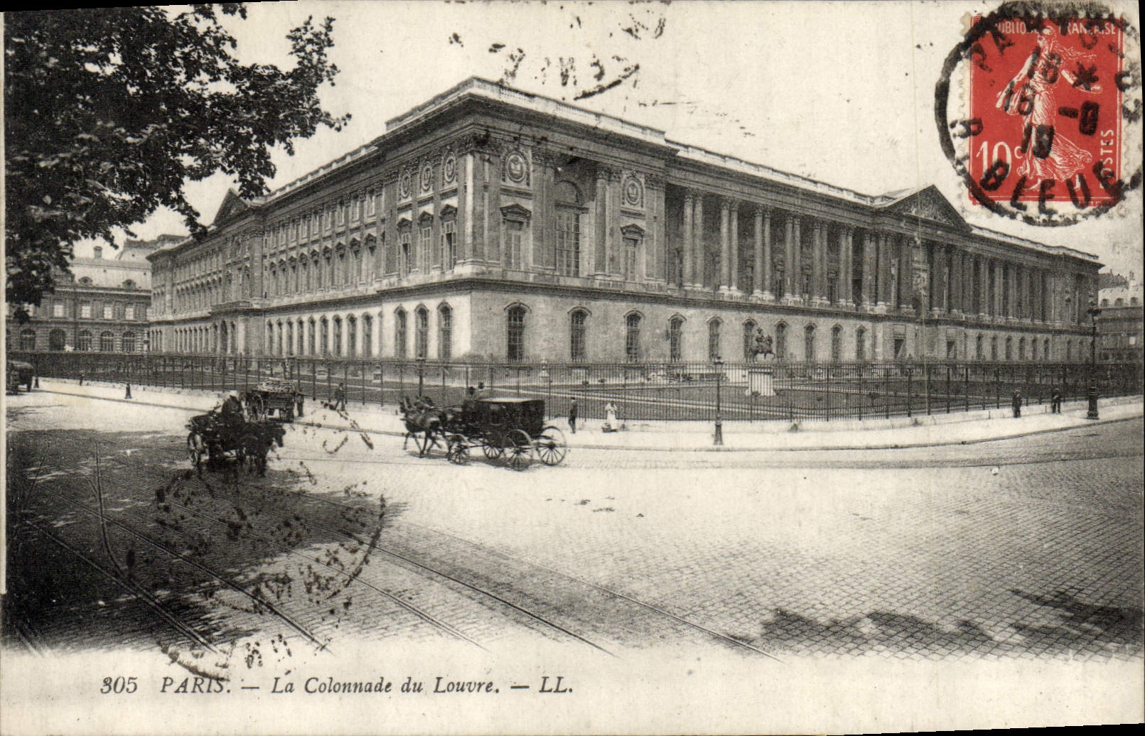 CPA Paris La Colonnade du Louvre 