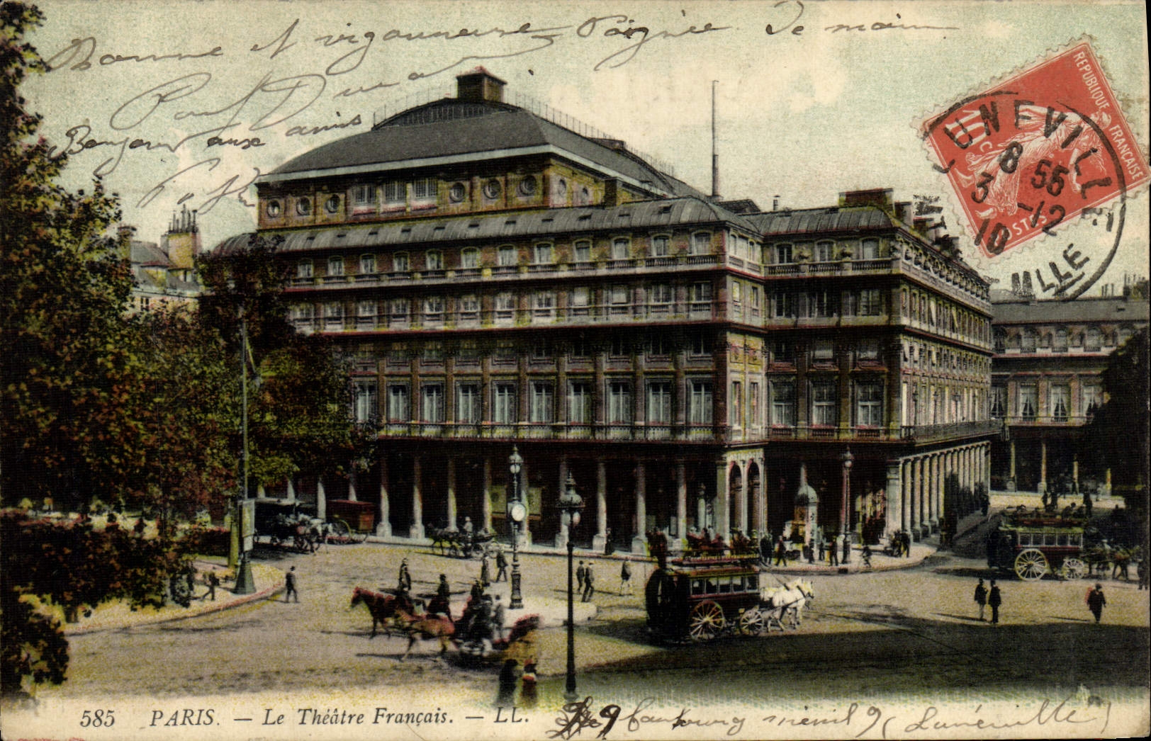 CPA Paris Le Theatre Francois 