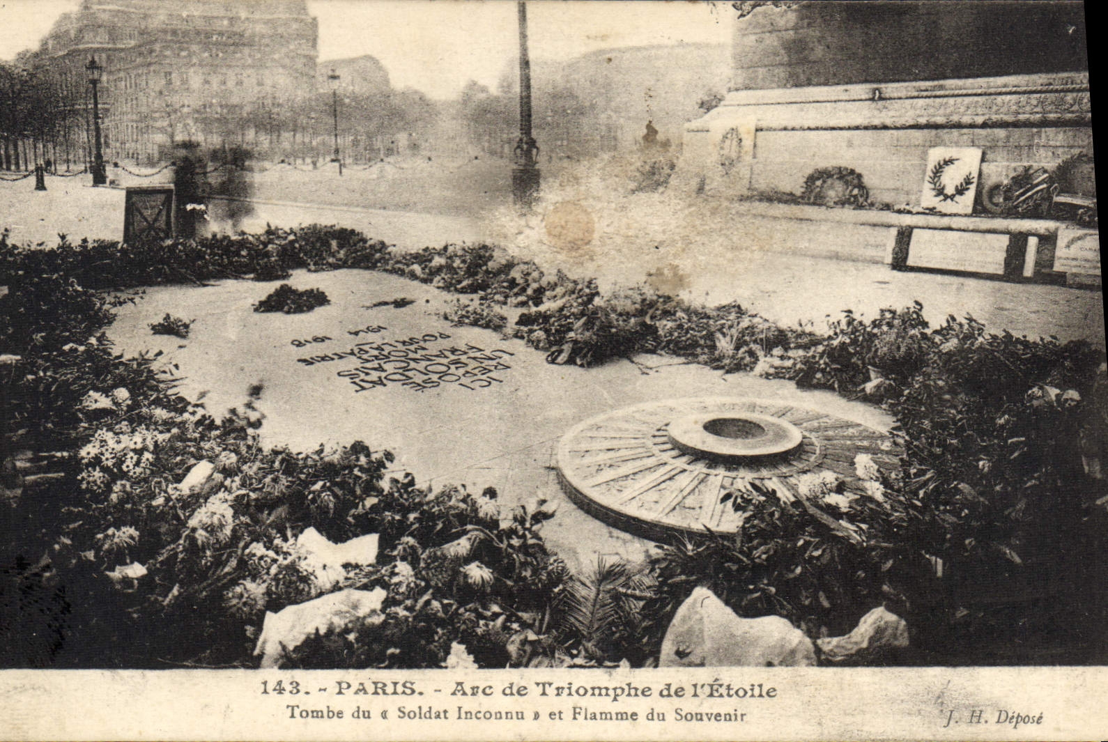 CPA Paris Arc de Triomphe de l'Etoile 