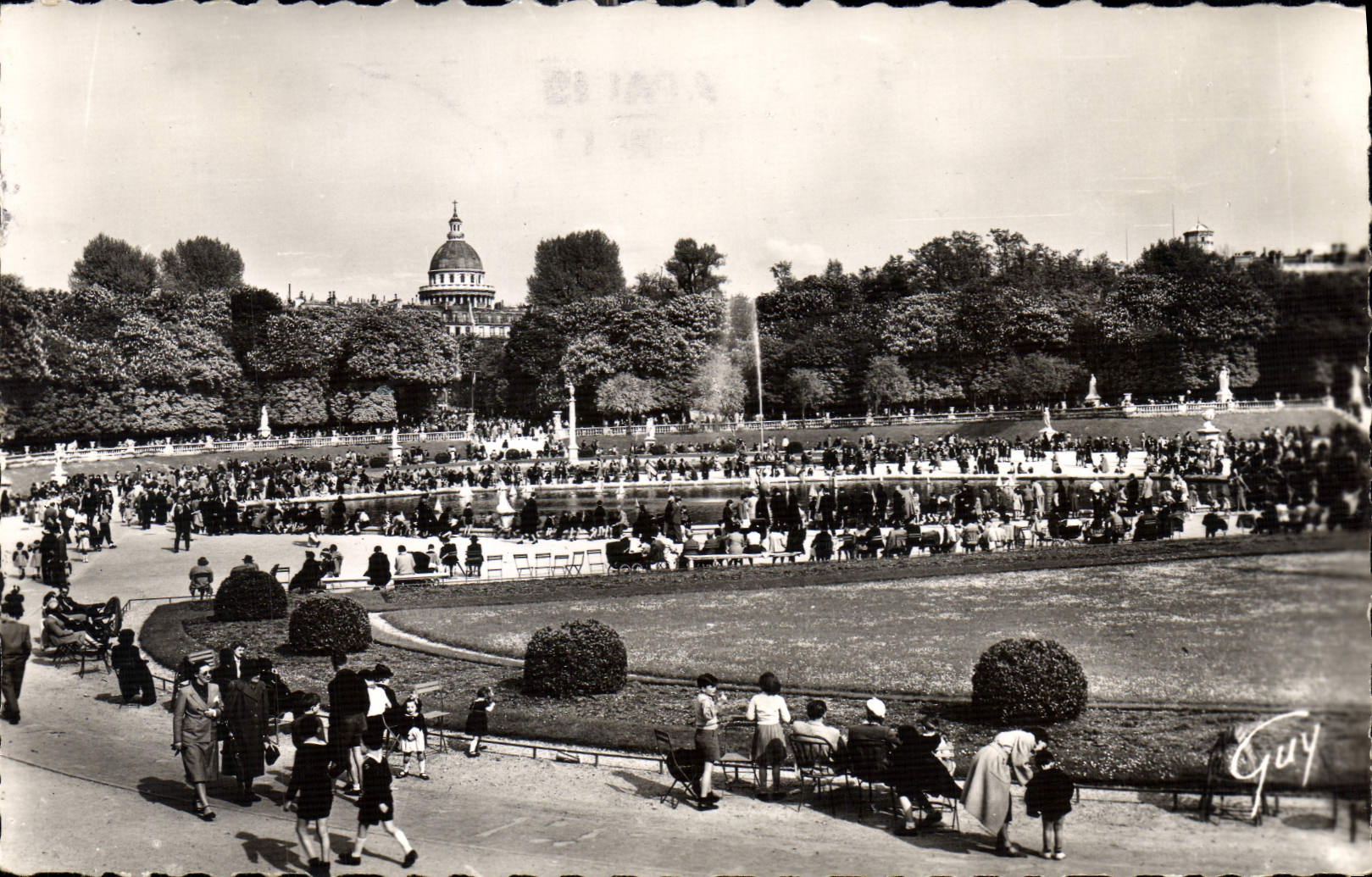CPA Paris Le Jardin du Luxembourg 