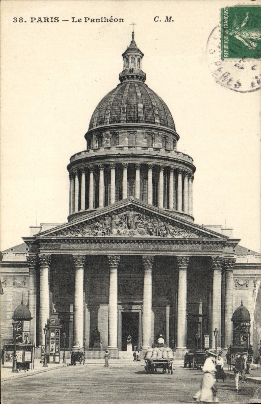 CPA Paris Le Pantheon 