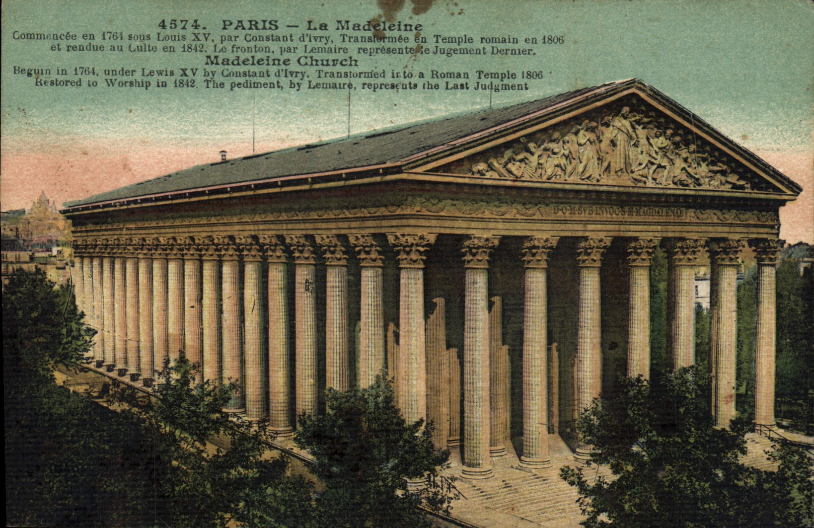 CPA Paris La Madeleine 
