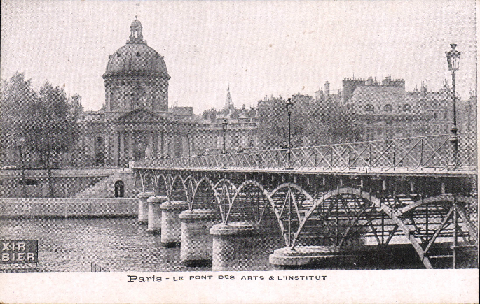 CPA Paris Le Pont des Arts L'Institut 