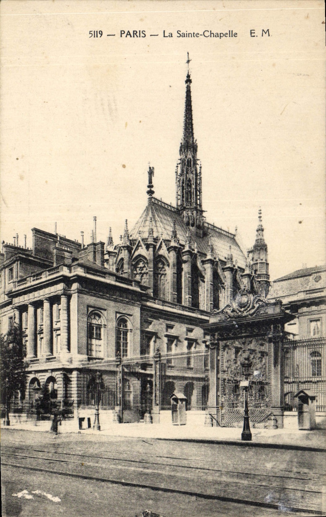 CPA Paris La Sainte Chapelle 