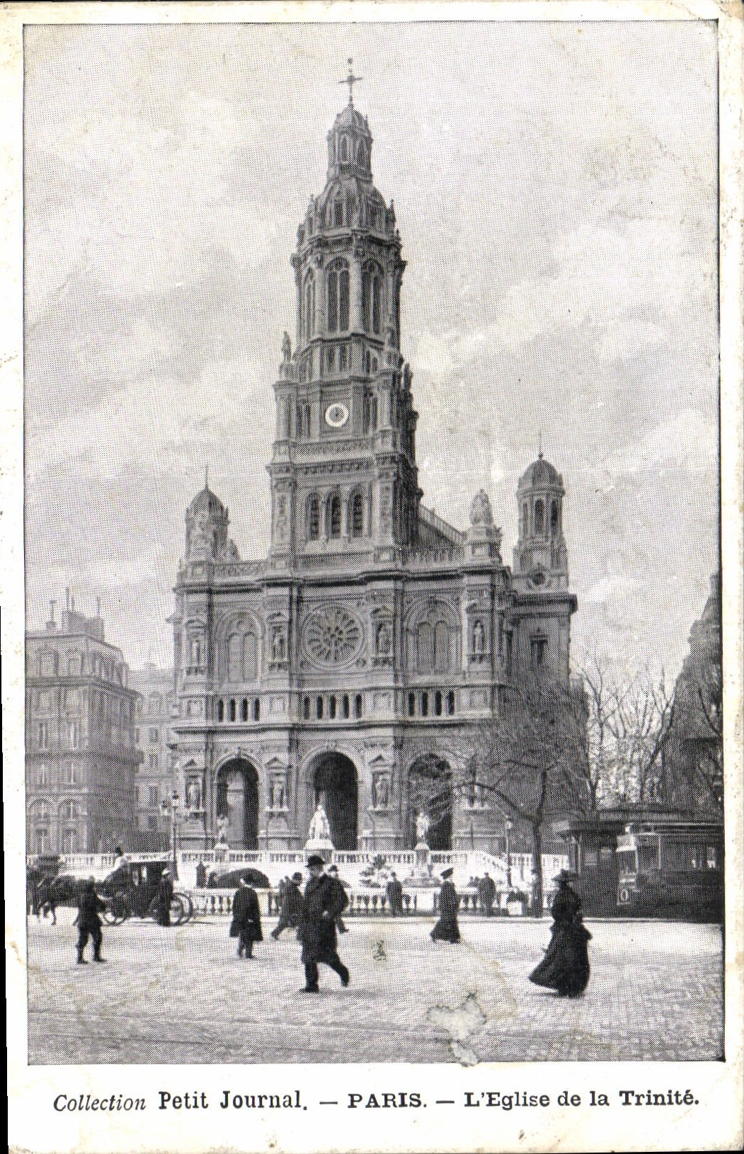 CPA Paris L'Eglise de la Trinite 
