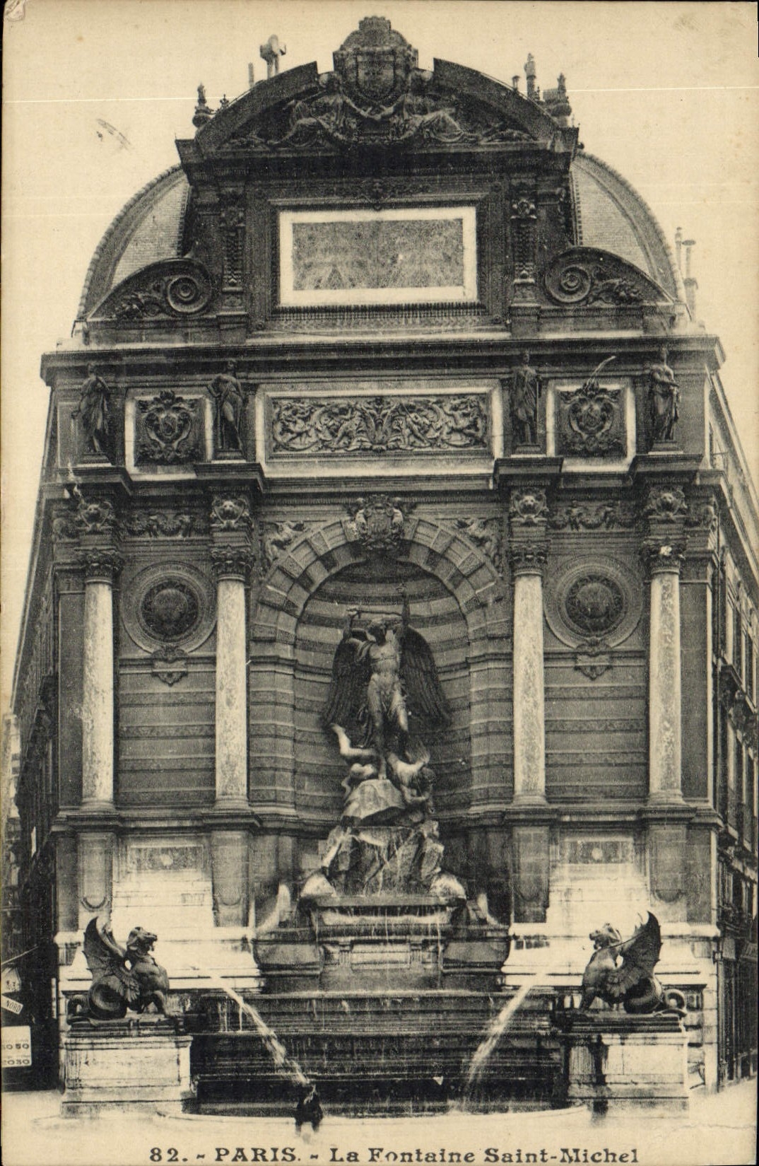 CPA Paris La Fontaine Saint Michel