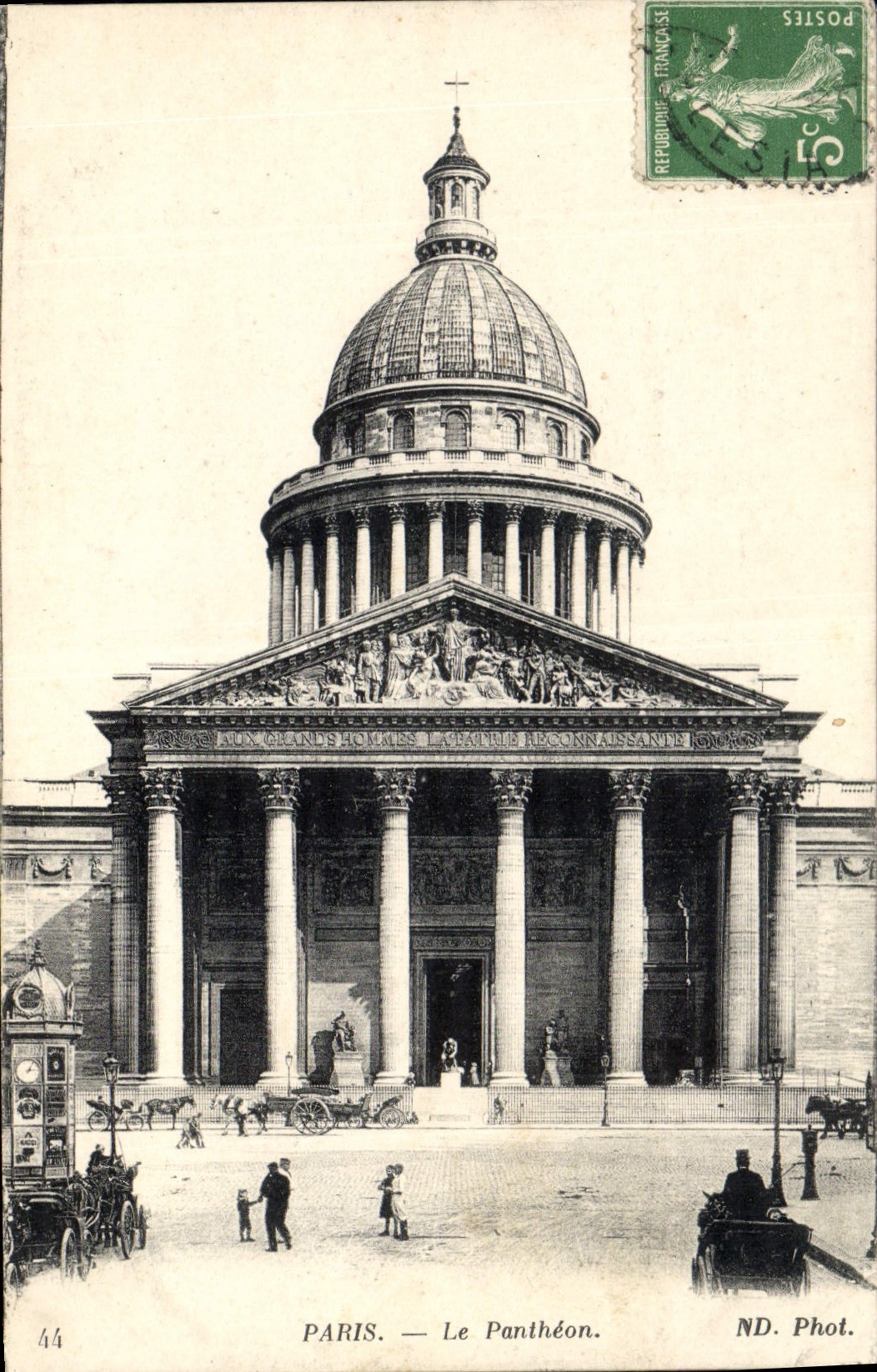 CPA Paris Le Pantheon 