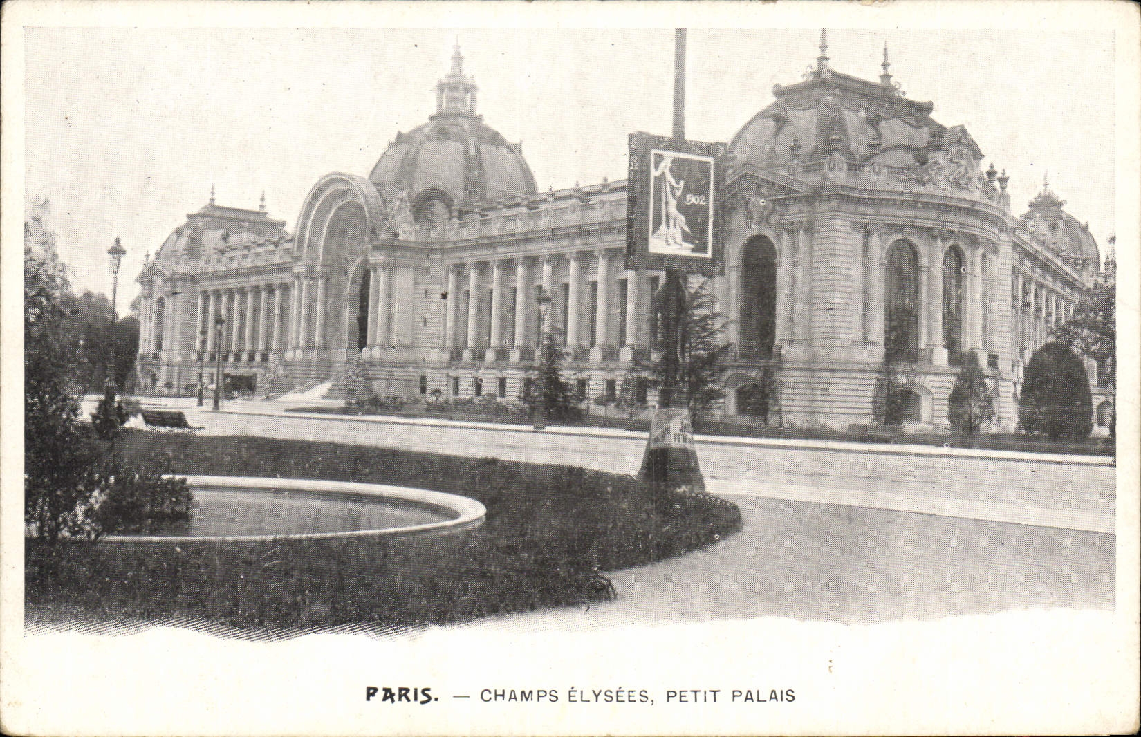 CPA Paris Champs Elysees Petit Palais 