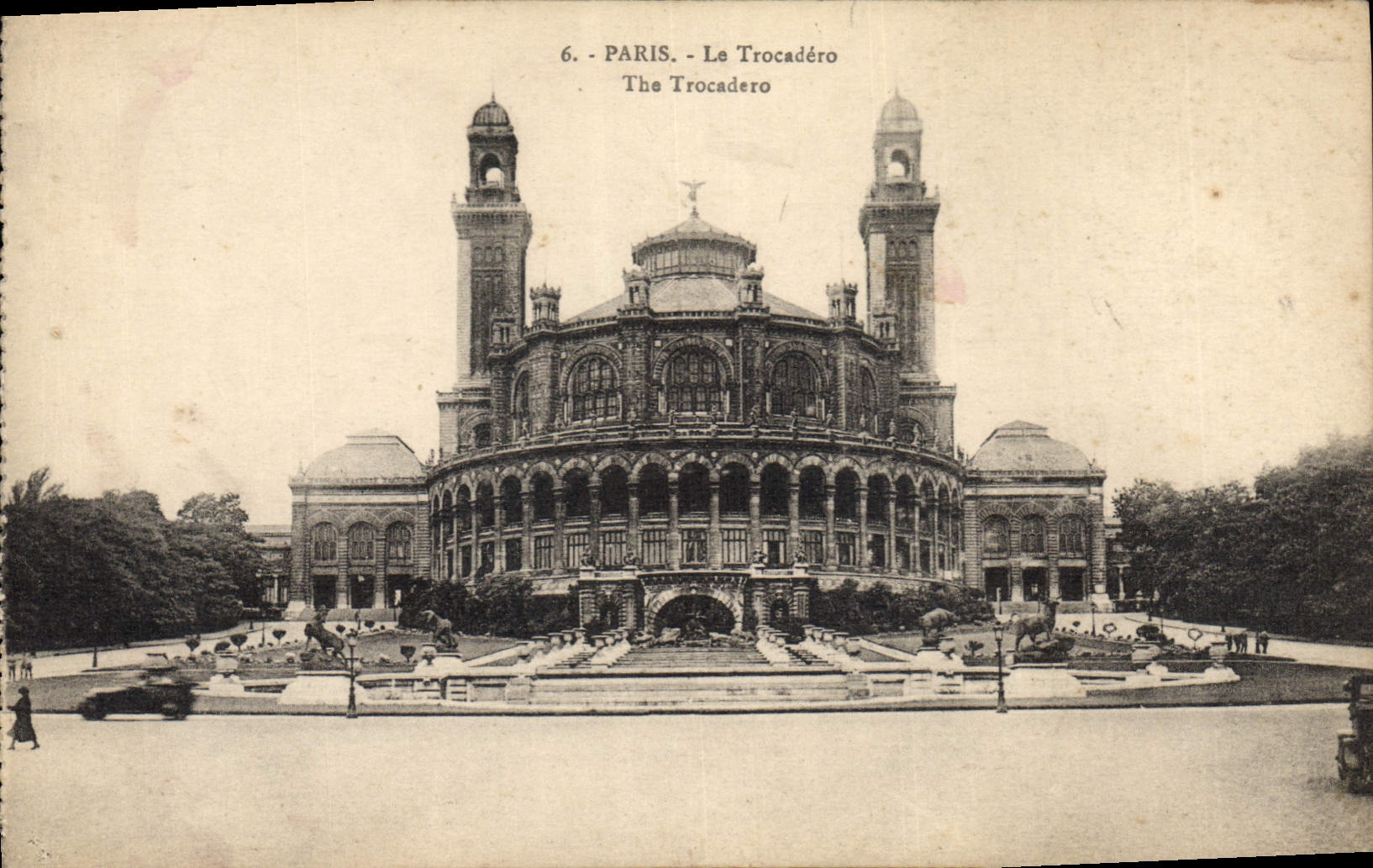 CPA Paris Le Trocadero 