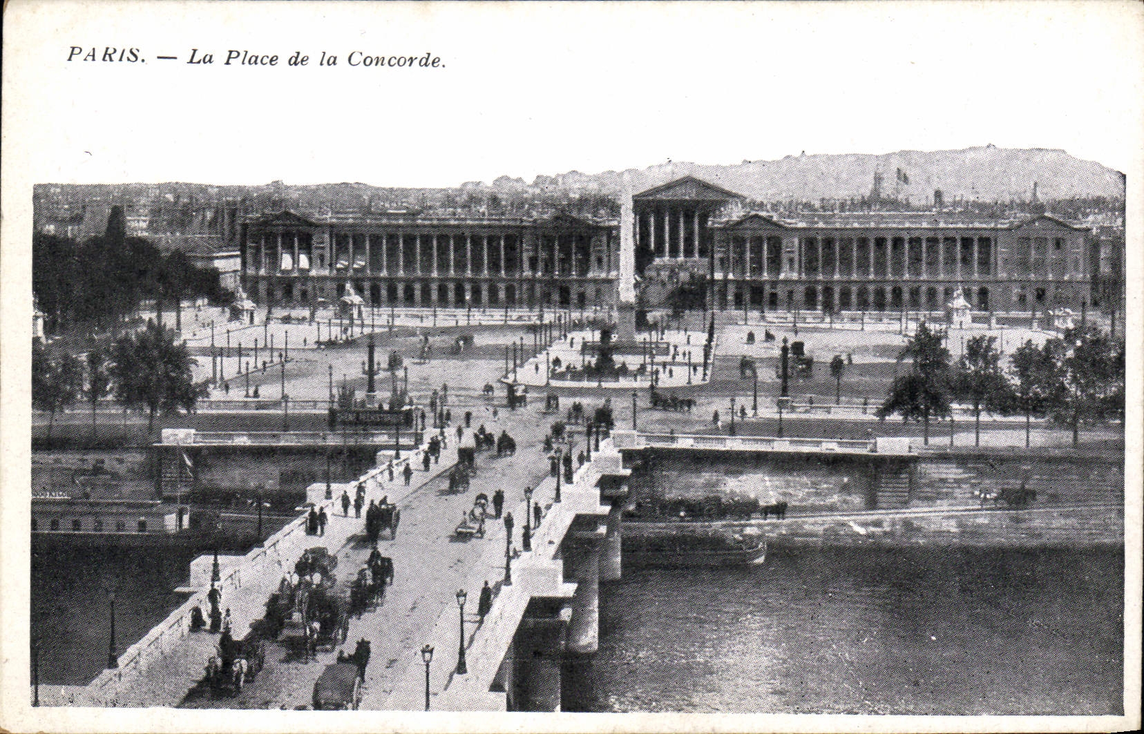 CPA Paris La Place de la Concorde 
