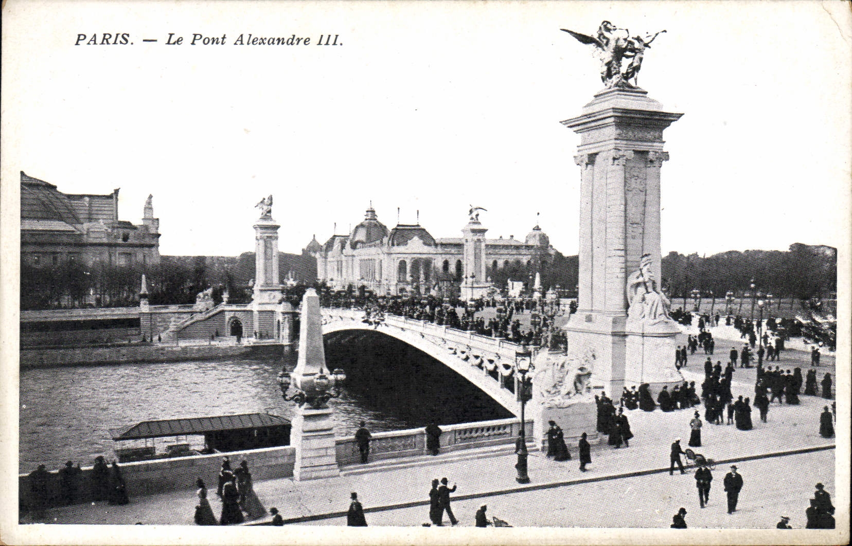 CPA Paris Le Pont Alexandre III 