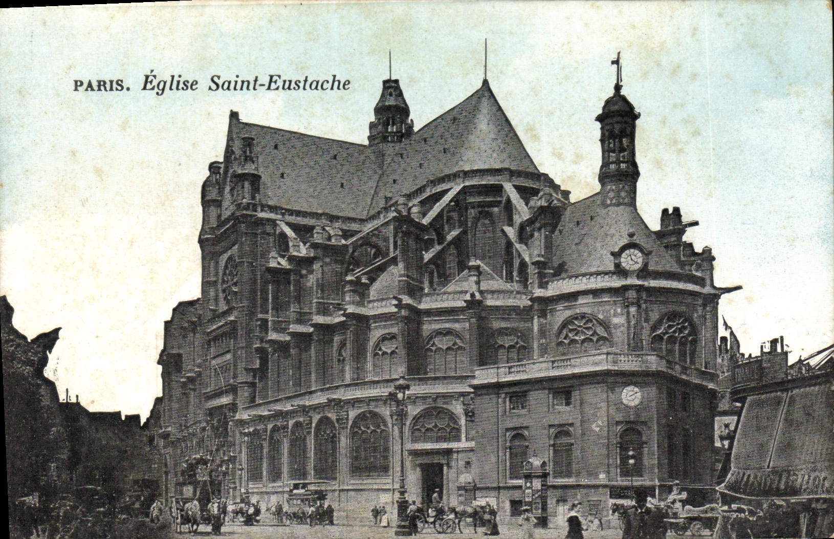 CPA Paris Eglise Saint Eustache 