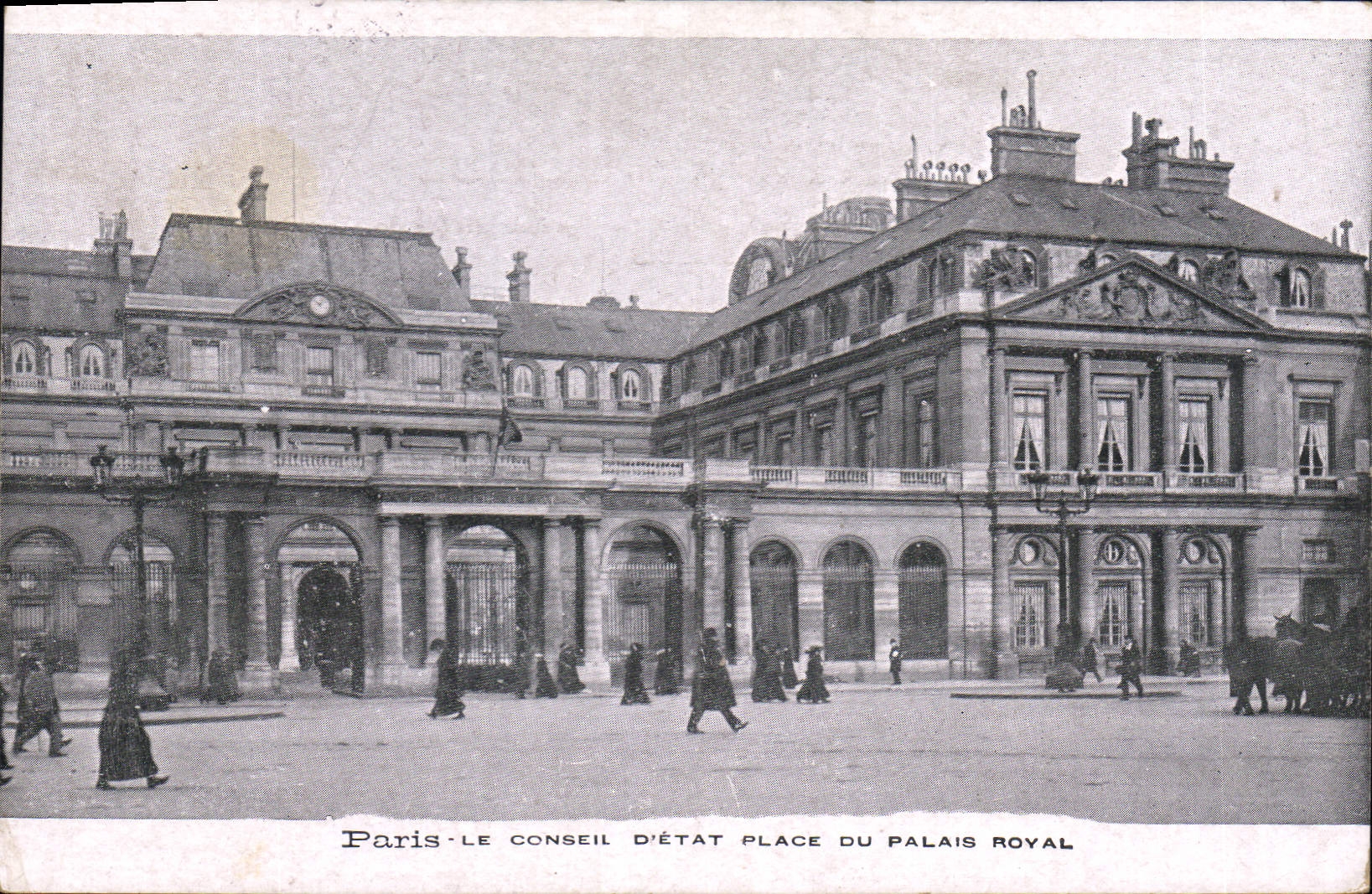 CPA Paris Le Conseil d'Etat Place du Palais Royal 