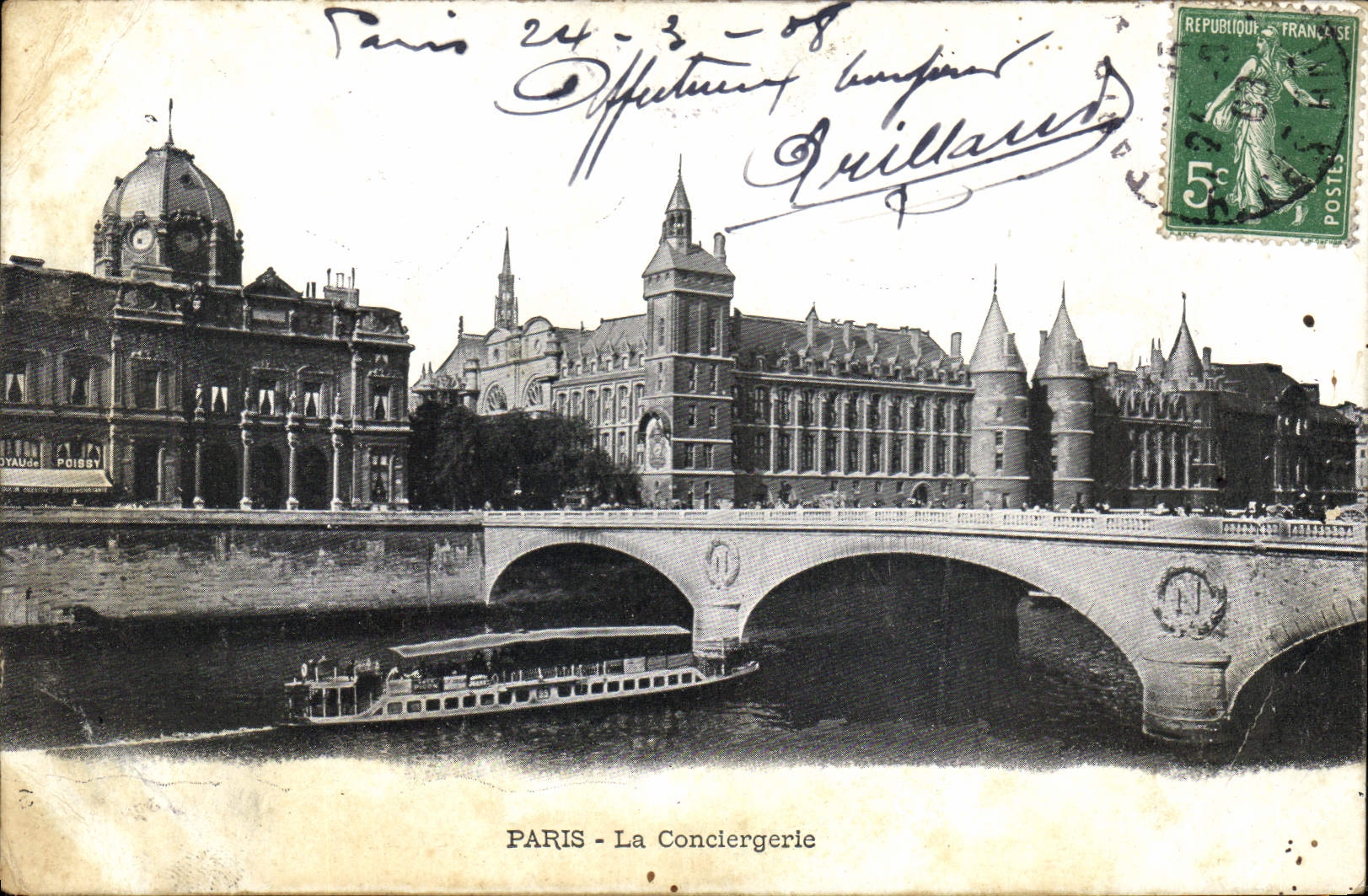 CPA Paris La Conciergerie 