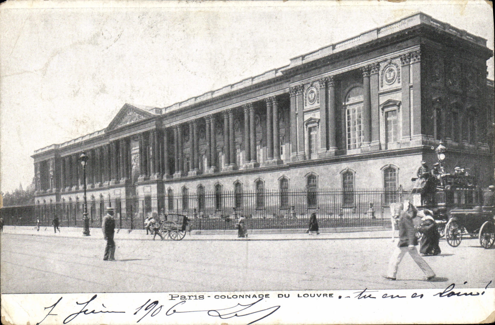 CPA Paris Colonnade du Louvre 