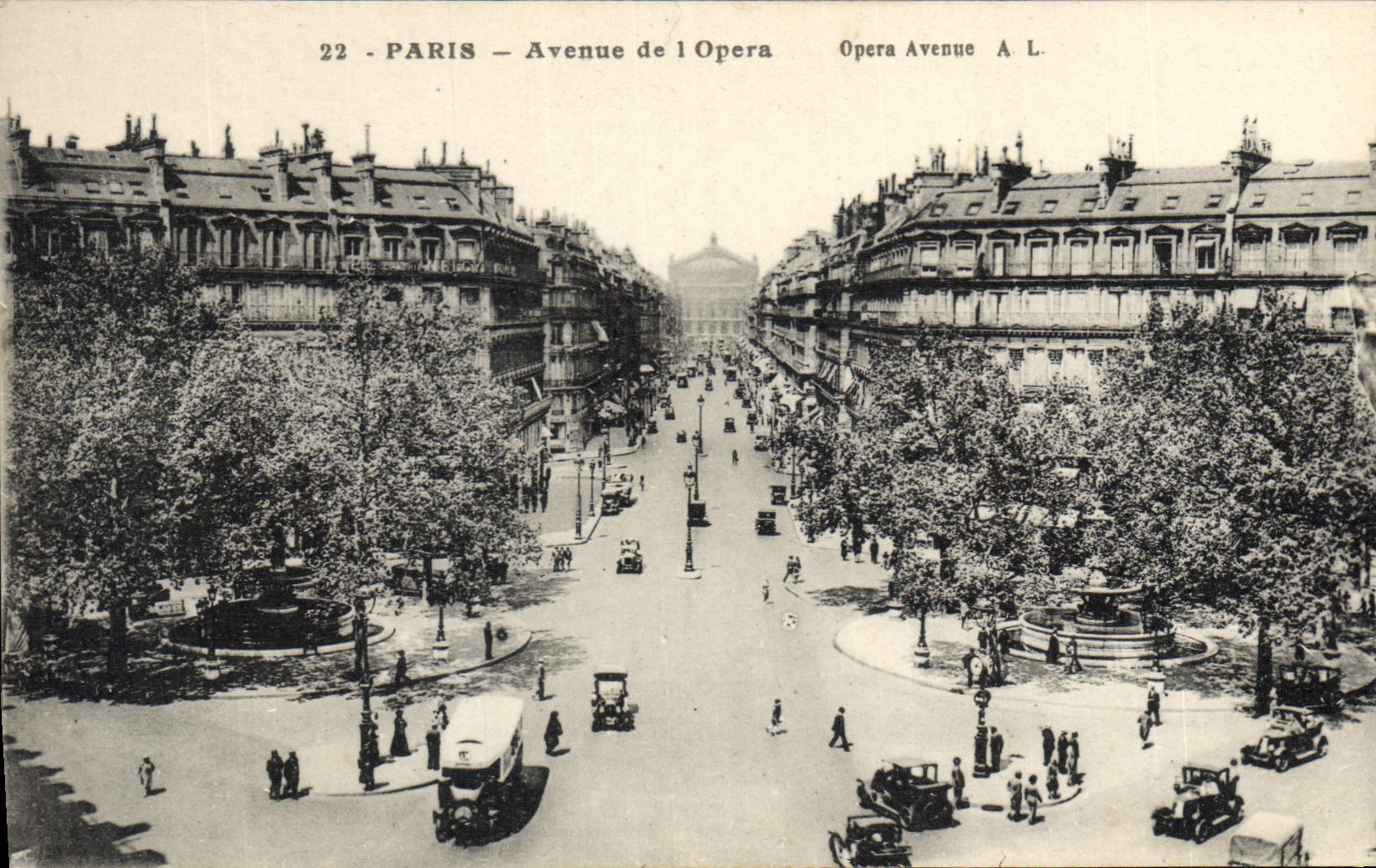 CPA Paris Avenue de l'Opera 