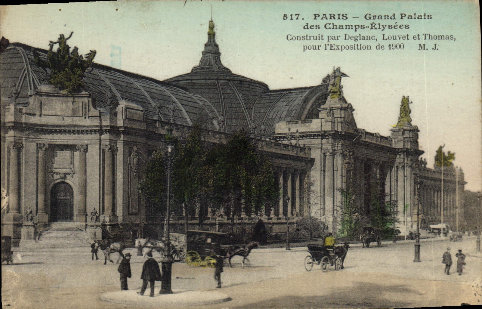 CPA Paris Grand Palais des Champs Elysees 