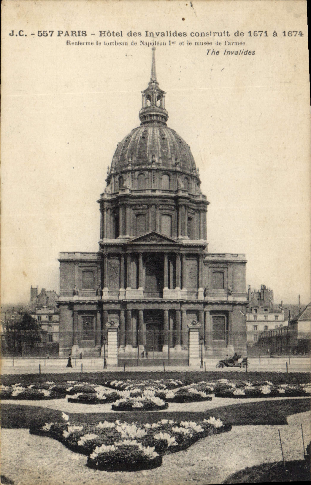 CPA Paris Hotel des Invalides construit de 1671 a 1674