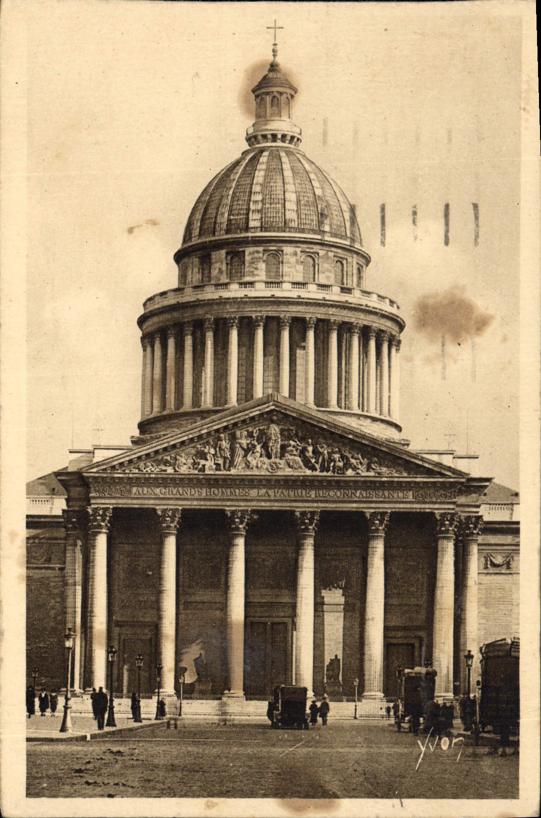 CPA Paris Le Pantheon 