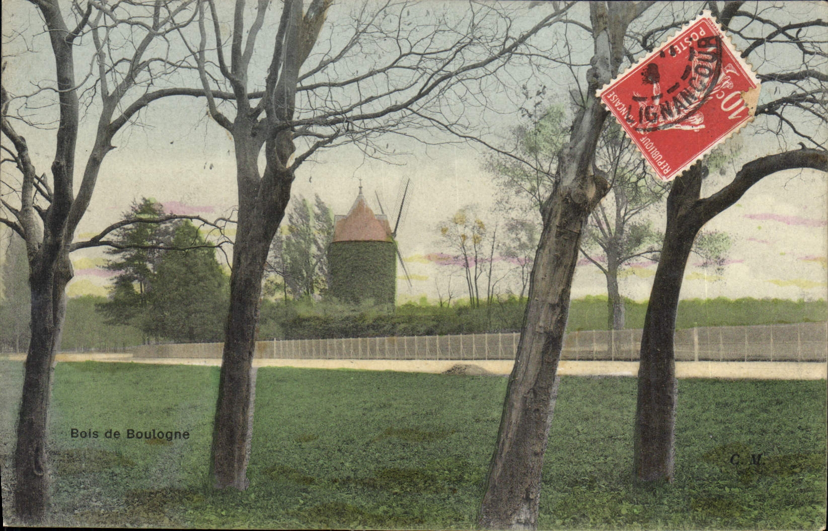 CPA Bois de Boulogne Moulin