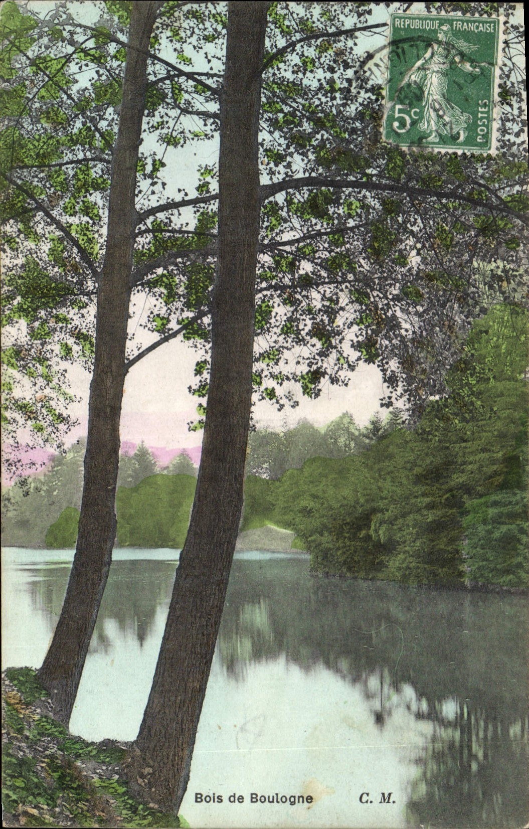 CPA Bois de Boulogne 