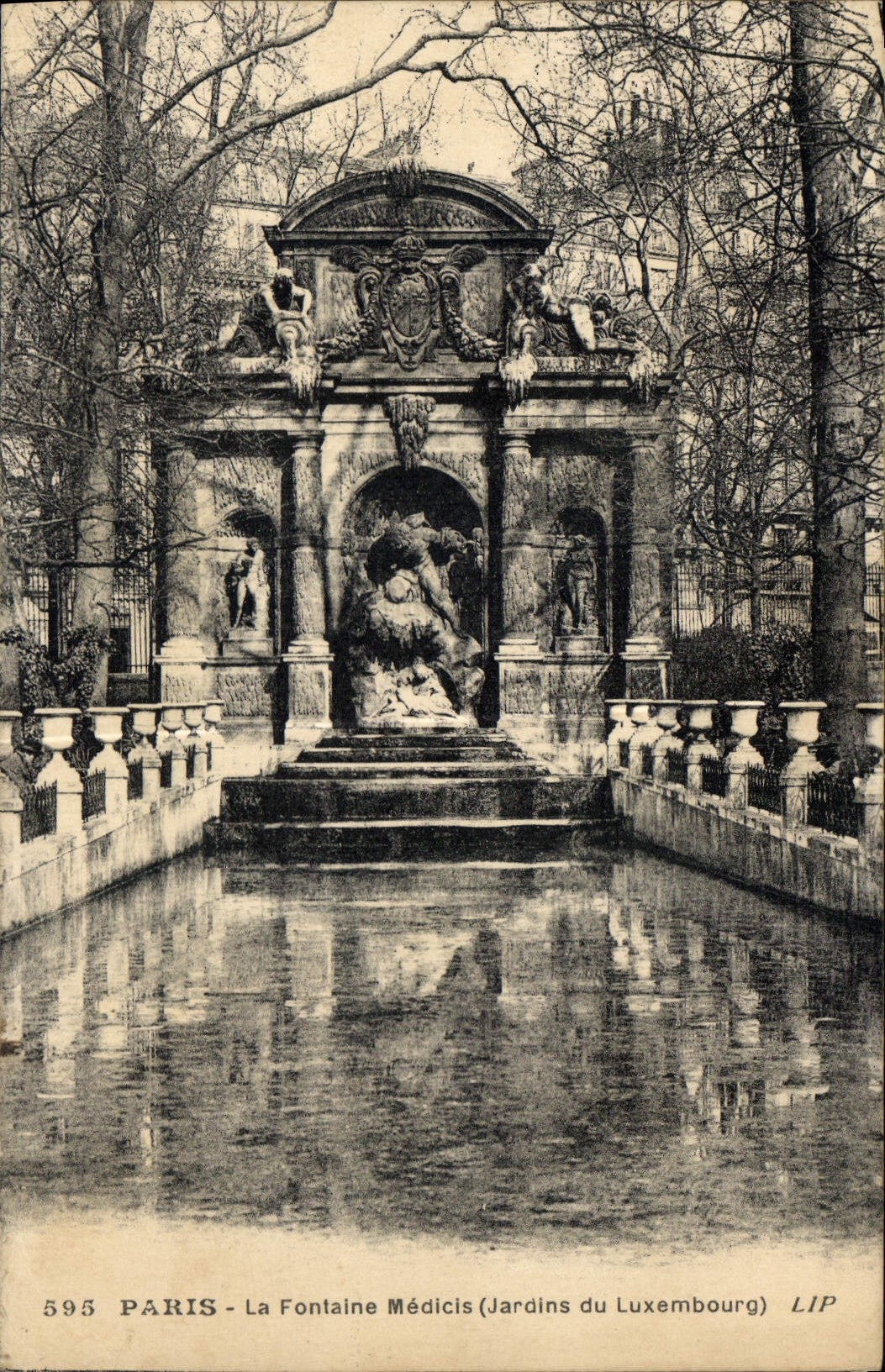 CPA Paris La Fontaine Medicis Jardins du Luxembourg