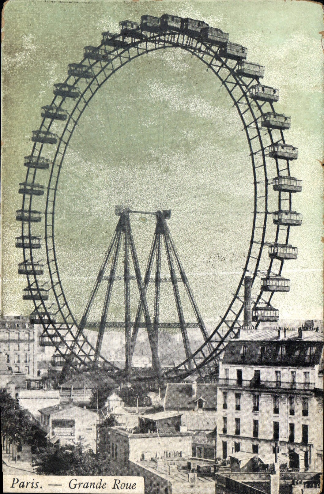 CPA Paris Grand Roue 