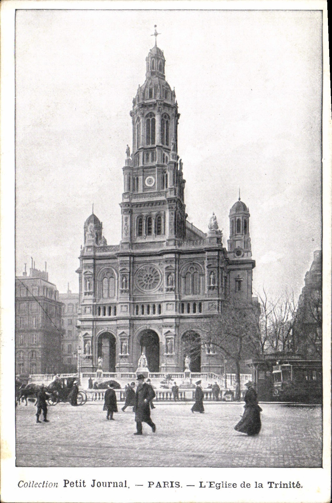 CPA Paris L'Eglise de la Trinite 